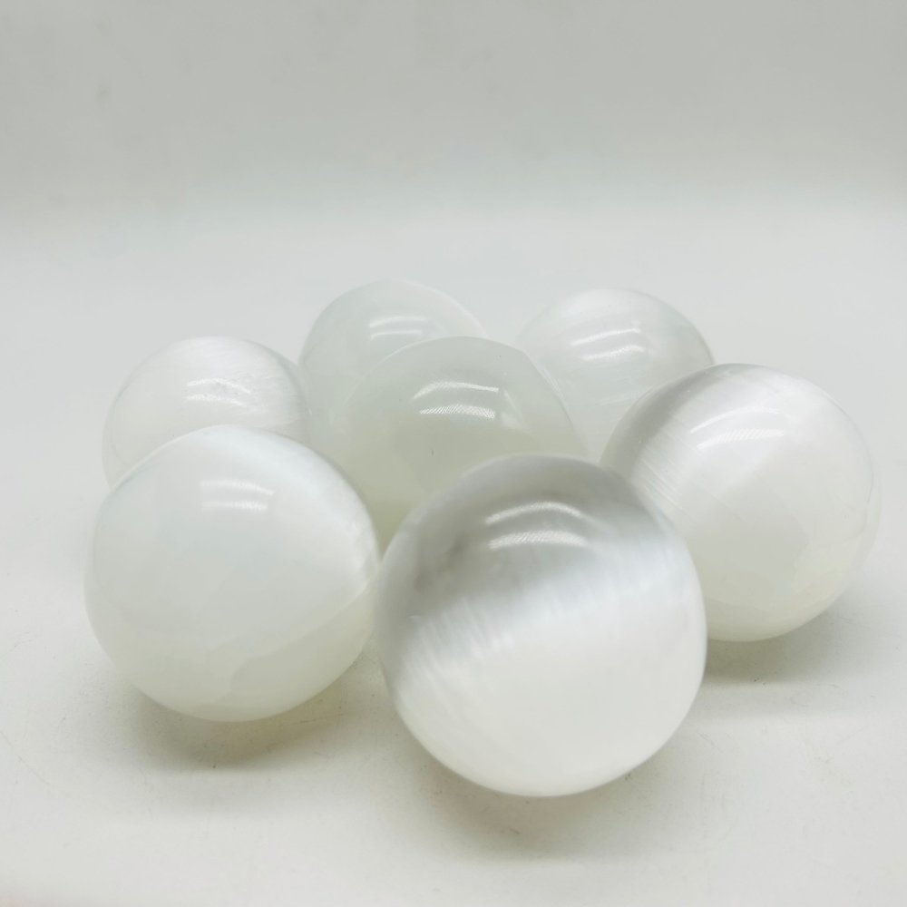 2 Inch Polished Selenite Spheres Ball Wholesale -Wholesale Crystals