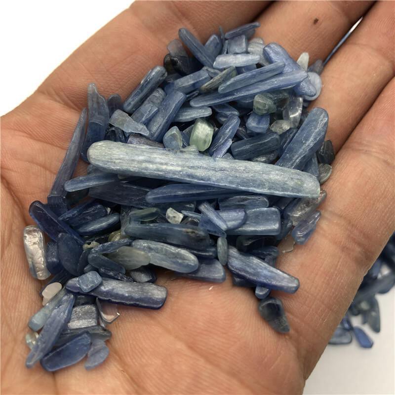 Kyanite Quartz Polished Gravel Chips -Wholesale Crystals