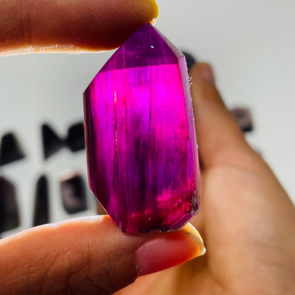 35 Pieces High Quality Purple Lepidolite Tower Points -Wholesale Crystals