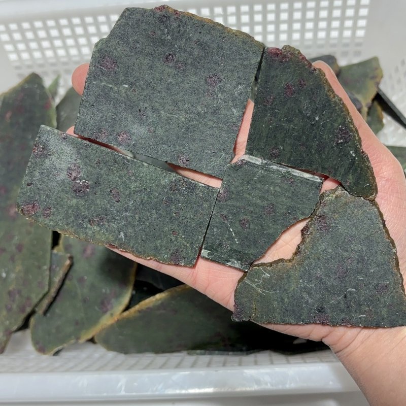 3.95kg (8.7lbs) Red Garnet Thin Section Slab - Wholesale Crystals