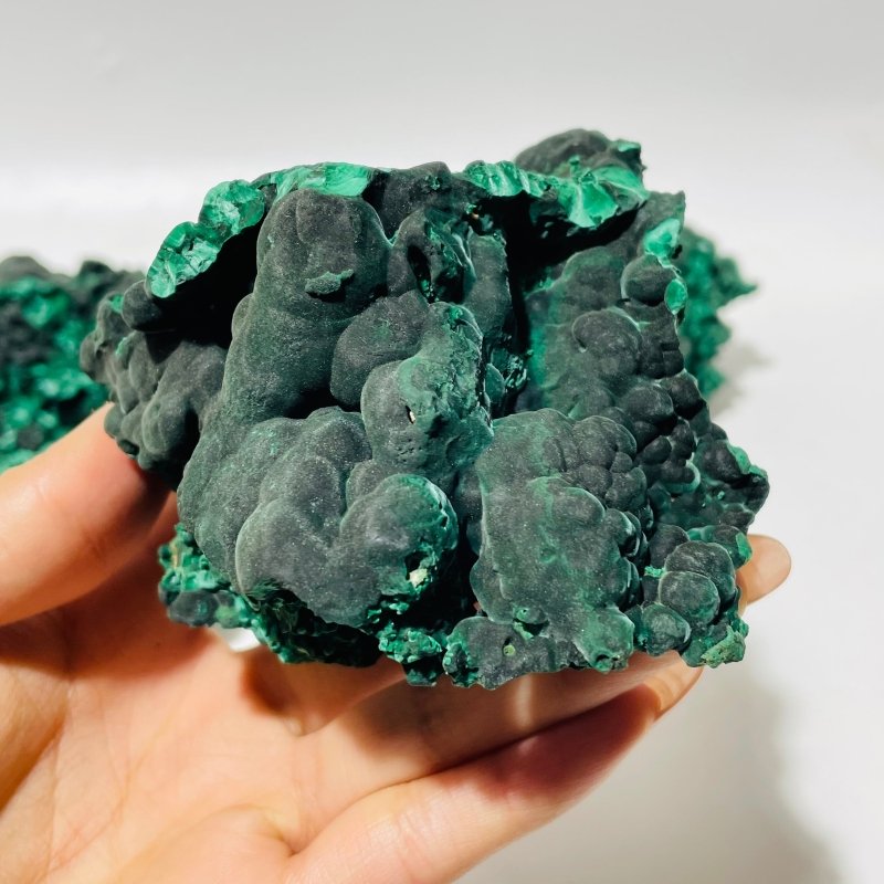 5 Pieces High Quality Raw Malachite Specimen -Wholesale Crystals