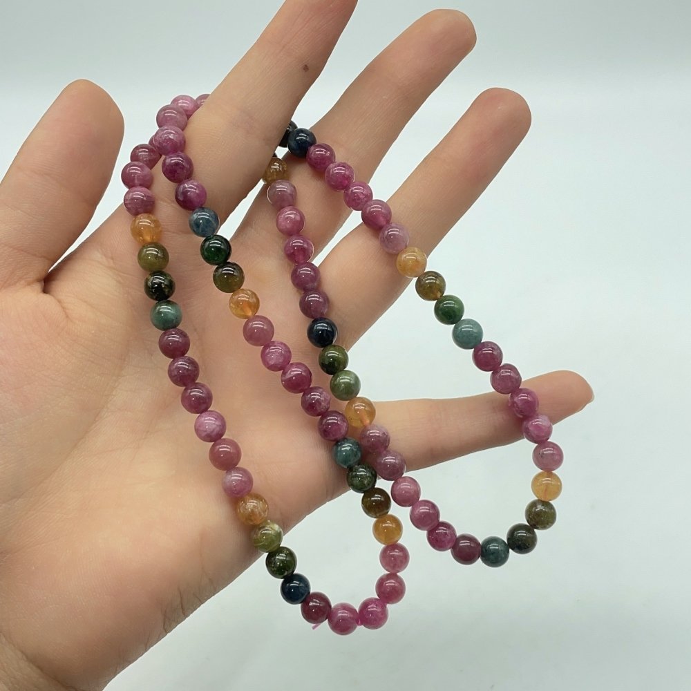 High Quality 3-Loop Coloful Tourmaline Bracelet(HGUB15) -Wholesale Crystals
