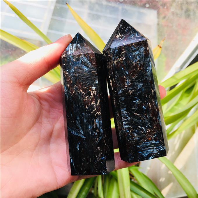 Big Astrophyllite Wand Point -Wholesale Crystals