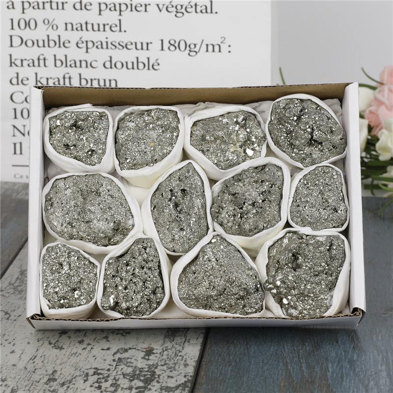 Pyrite Rough Stone Box -Wholesale Crystals