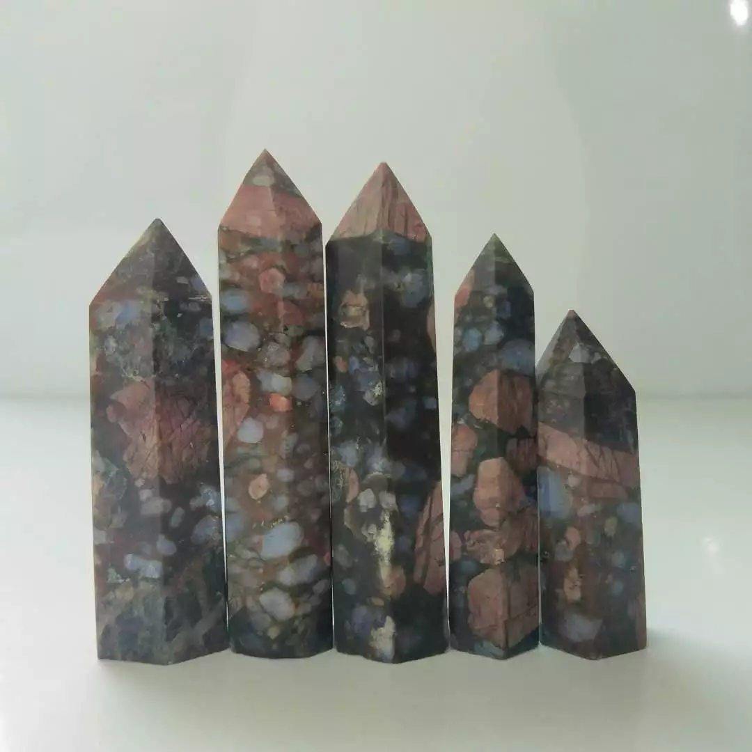 Que Sera Stone Point Crystal Tower 2-3.6in -Wholesale Crystals