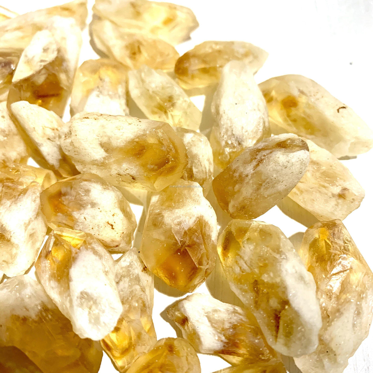Heat treatment Raw Citrine -Wholesale Crystals