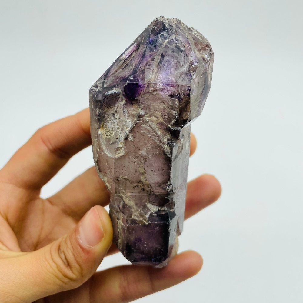 A48 Super7 Amethyst Enhydro Skeletal Crystal -Wholesale Crystals