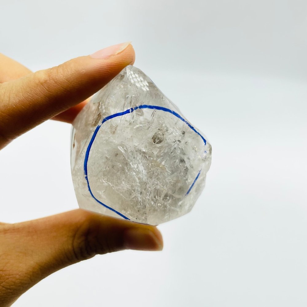 A70 High Quality Polished Enhydro Crystal Quartz -Wholesale Crystals
