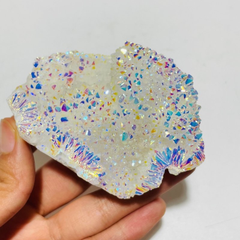 Angel Aura Spirit Quartz Crystal Cluster -Wholesale Crystals