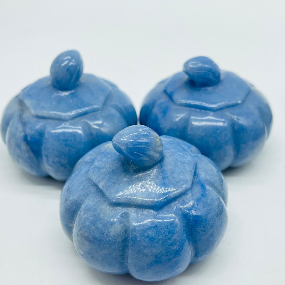 Blue Aventurine & Lapis Lazuli Pumpkin Carving Wholesale -Wholesale Crystals