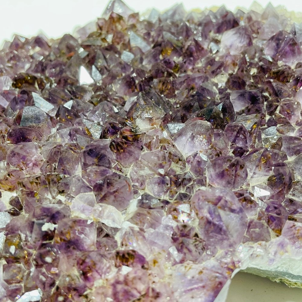 Brazil Cacoxenite Amethyst Cluster Specimen -Wholesale Crystals
