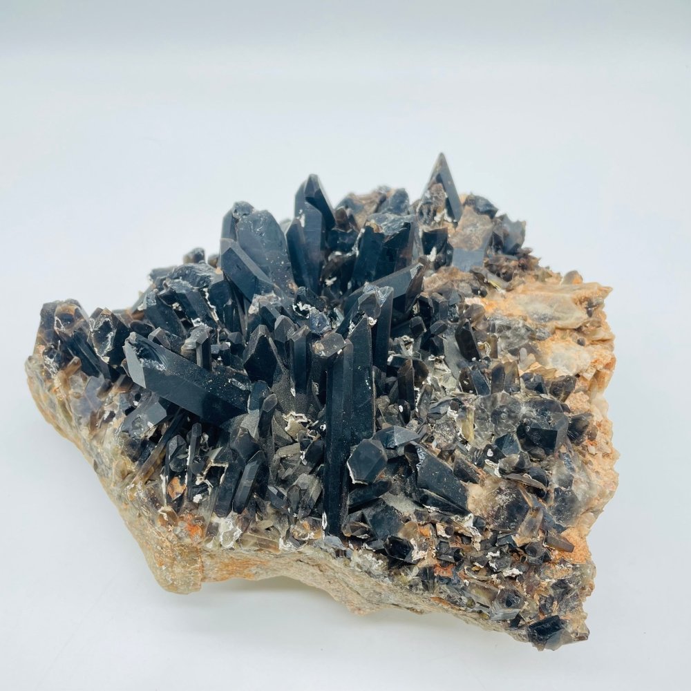 Deep Color Large Smoky Quartz Cluster -Wholesale Crystals