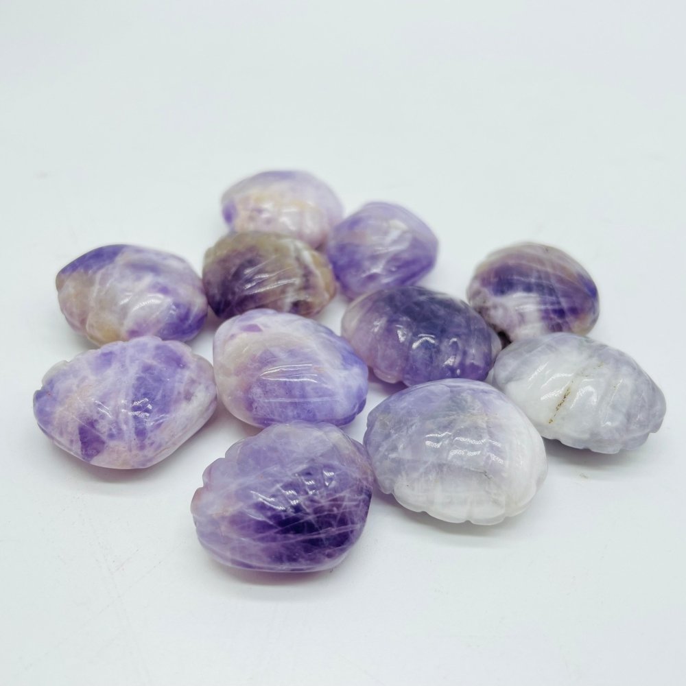 Chevron Amethyst Shell Carving Crystal Wholesale -Wholesale Crystals