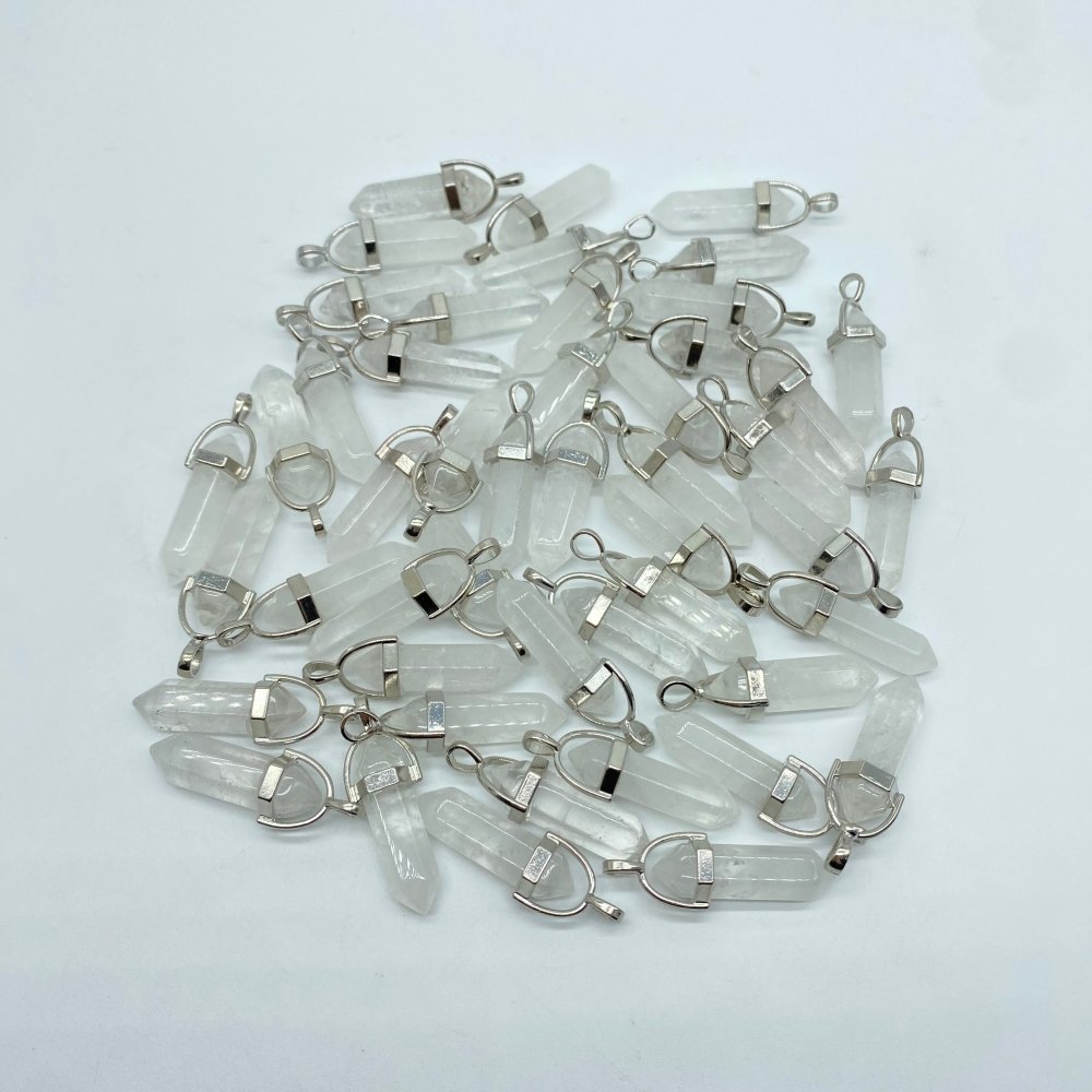 Clear Quartz Double Points Pendant Crystal Wholesale -Wholesale Crystals