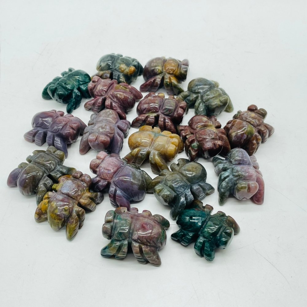 Ocean Jasper Spider Carving Wholesale -Wholesale Crystals