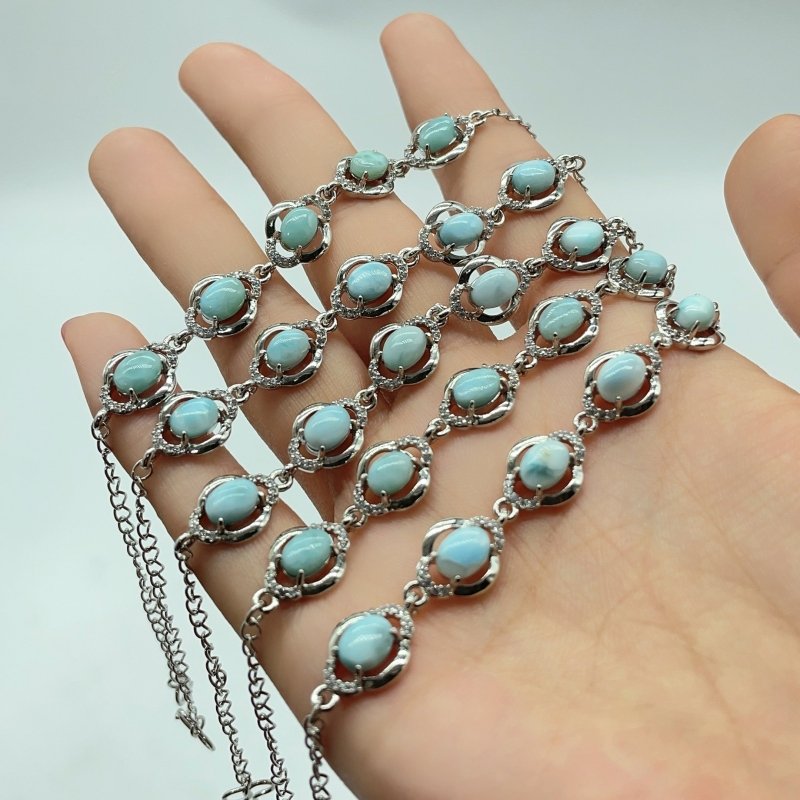 Dominican Republic Larimar Bracelets Wholesale -Wholesale Crystals