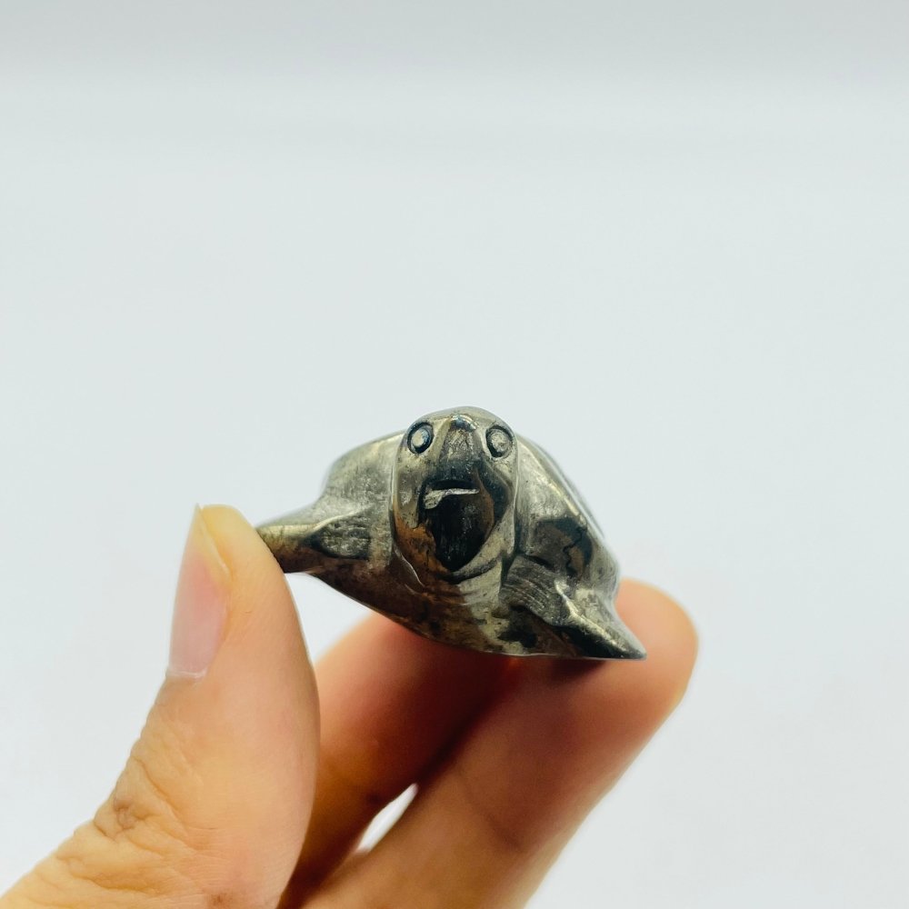 Pyrite Sea Turtle Carving Wholesale -Wholesale Crystals