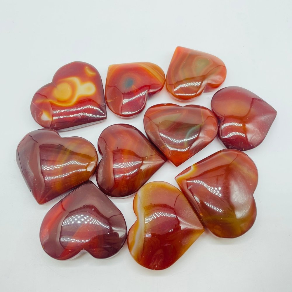 High Quality Carnelian Heart Wholesale -Wholesale Crystals