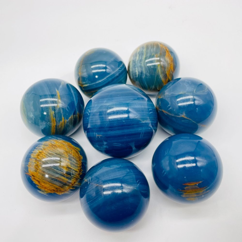 High Quality Deep Blue Onyx Spheres Ball Wholesale -Wholesale Crystals