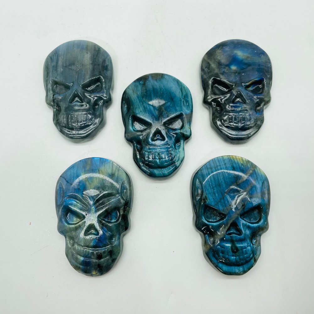High Quality Labradorite Skull Carving Crystal Wholesale -Wholesale Crystals