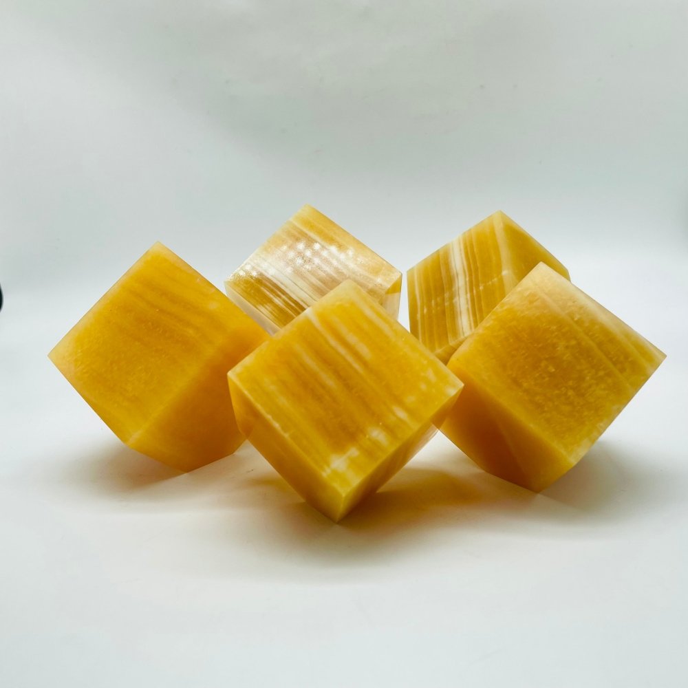 High Quality Yellow Calcite Cube Wholesale -Wholesale Crystals