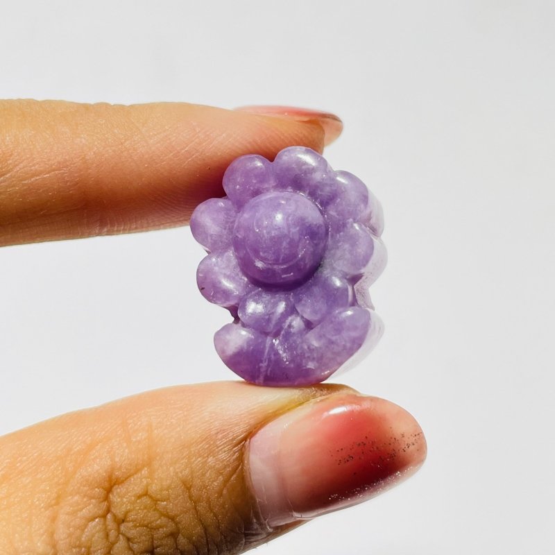 Labradorite Lepidolite Sunflower Crystal Carving Wholesale -Wholesale Crystals