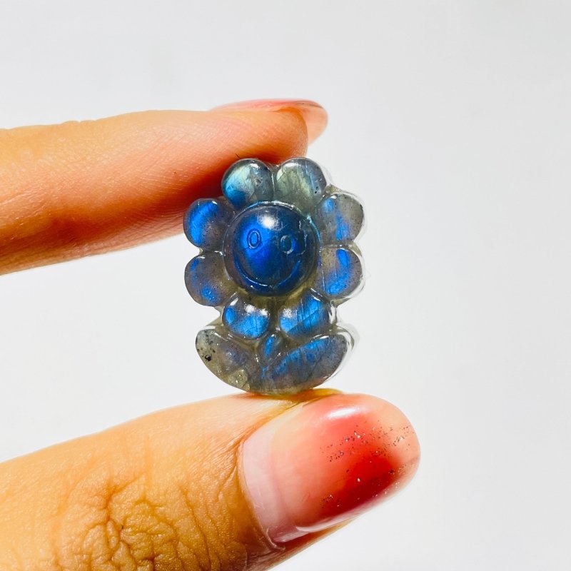 Labradorite Lepidolite Sunflower Crystal Carving Wholesale -Wholesale Crystals