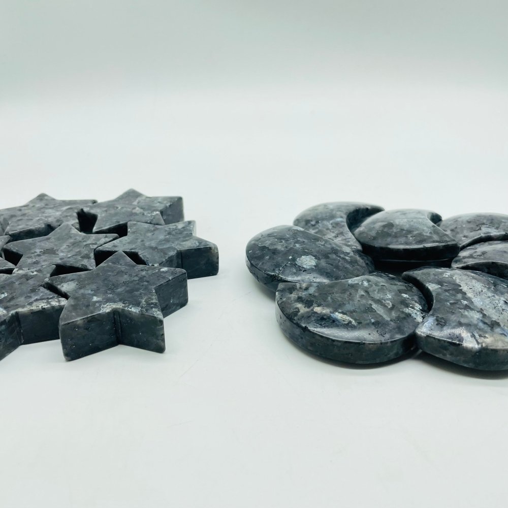 Larvikite Star & Moon Wholesale -Wholesale Crystals