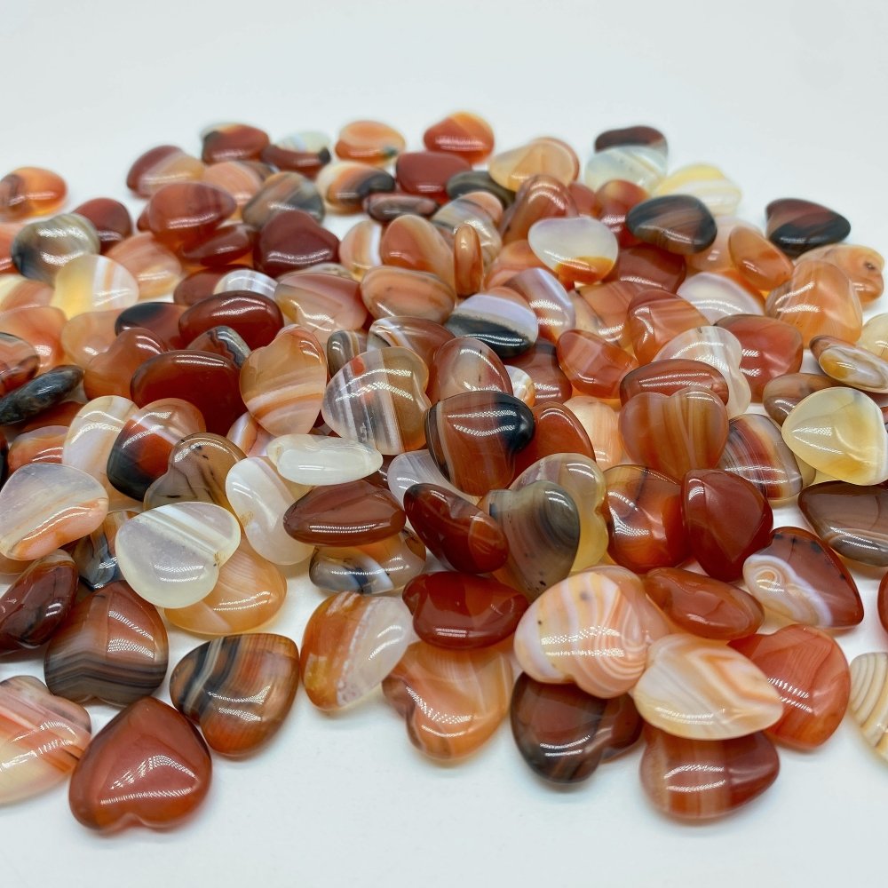 Mini Carnelian Heart Crystal DIY Pendant Wholesale -Wholesale Crystals