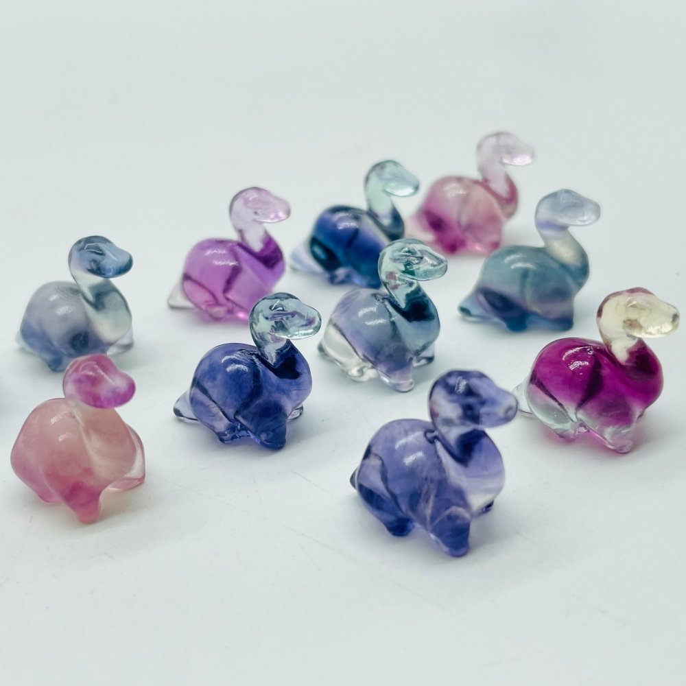 Mini Fluorite Dinosaur Carving Wholesale -Wholesale Crystals