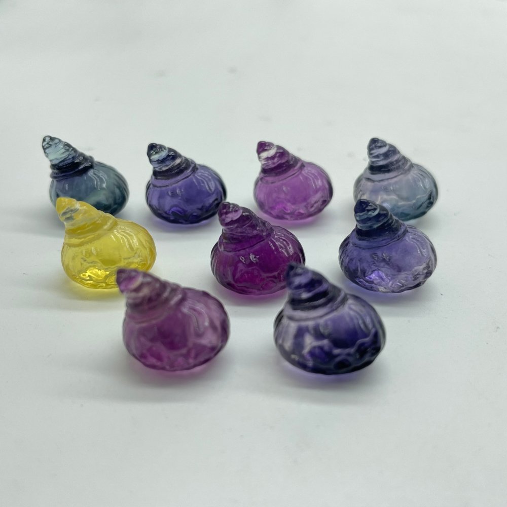 Mini Fluorite Pumpkin With Wizard Hat Carving Wholesale -Wholesale Crystals