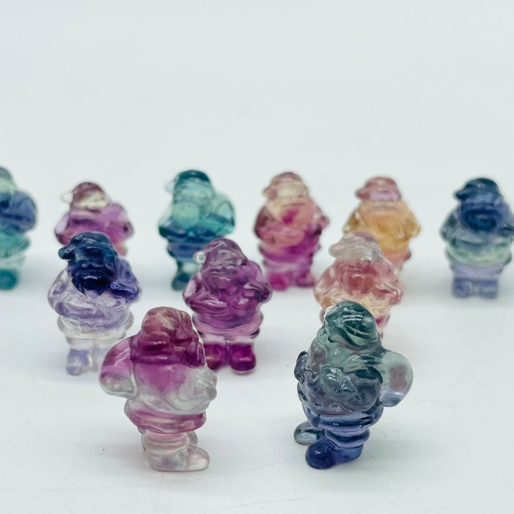 Mini Fluorite Santa Claus Carving Wholesale -Wholesale Crystals