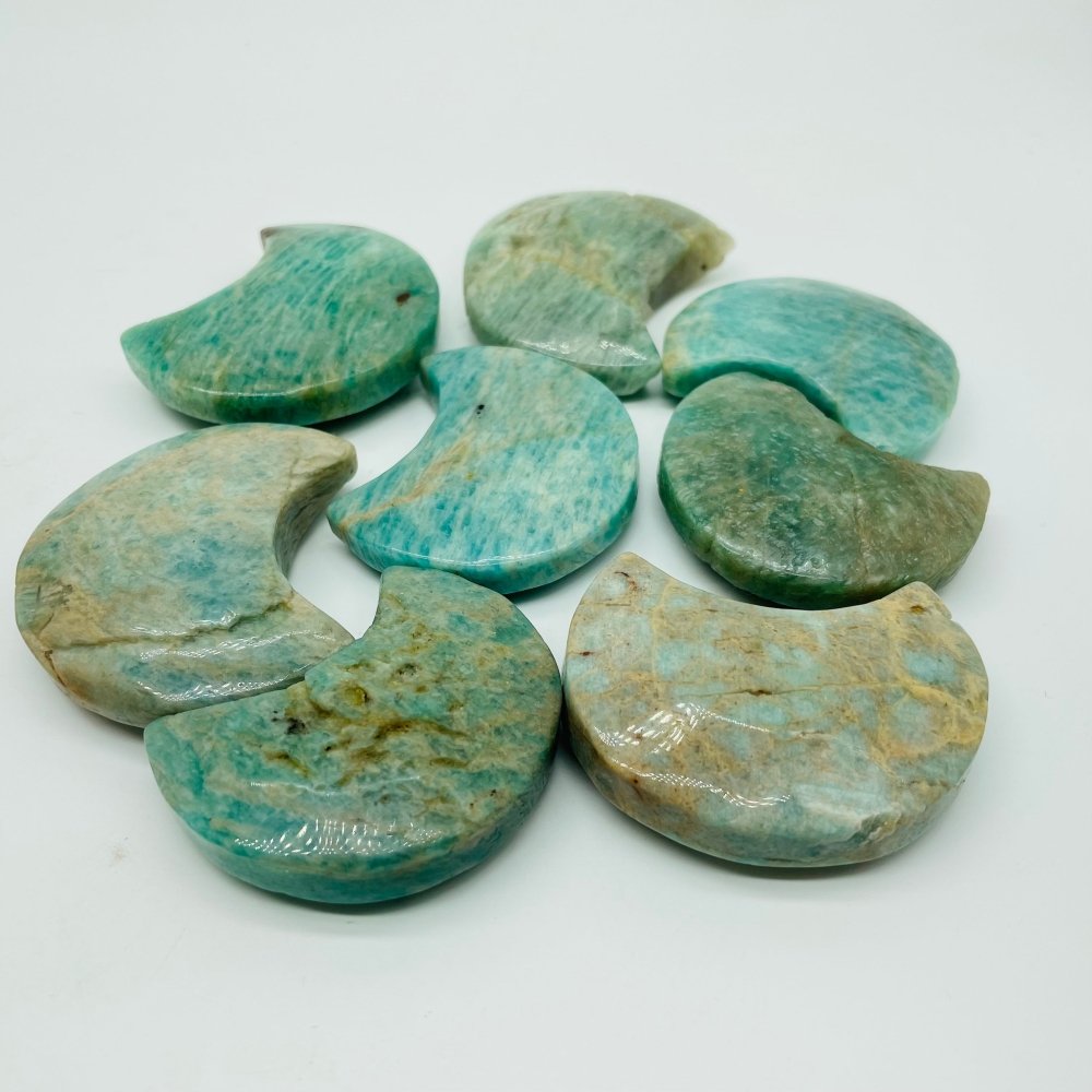 Natural Amazonite Star Moon Closeout -Wholesale Crystals