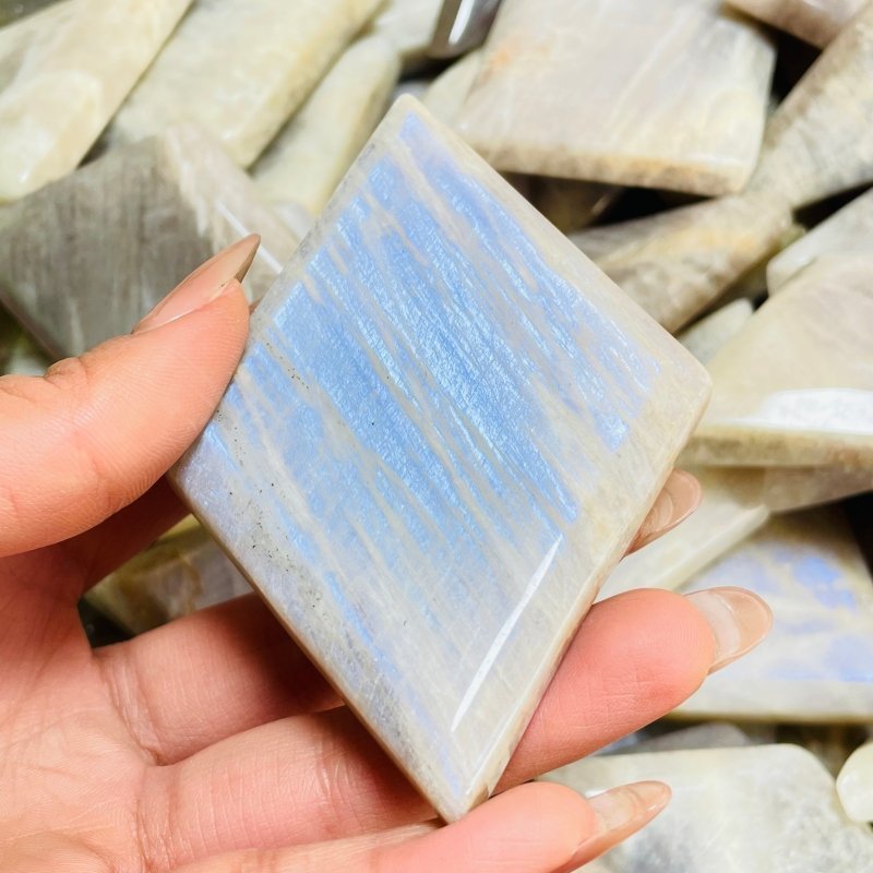 Natural Sunstone Mixed Moonstone Rhombus Shaped Wholesale - Wholesale Crystals