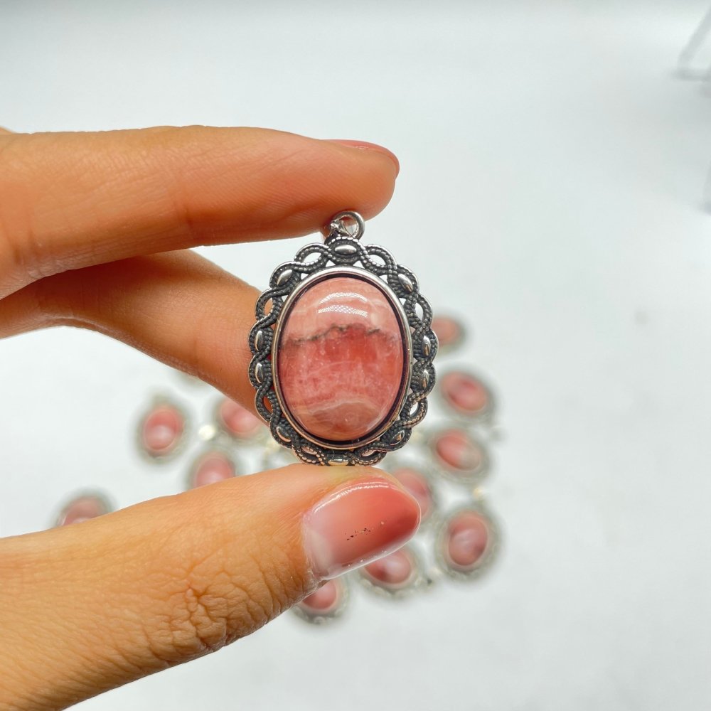 Pink Rhodochrosite Pendant Wholesale -Wholesale Crystals