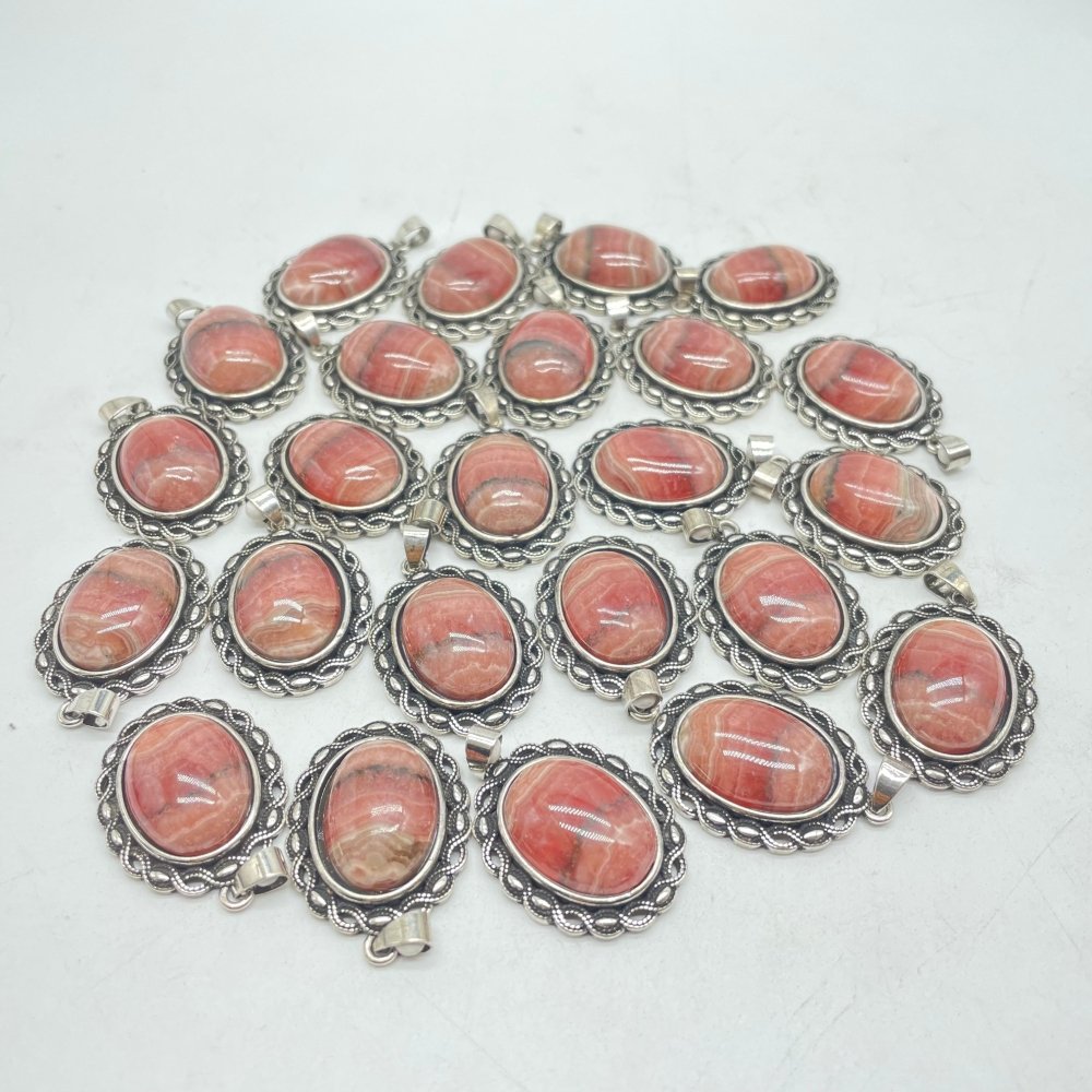 Pink Rhodochrosite Pendant Wholesale -Wholesale Crystals