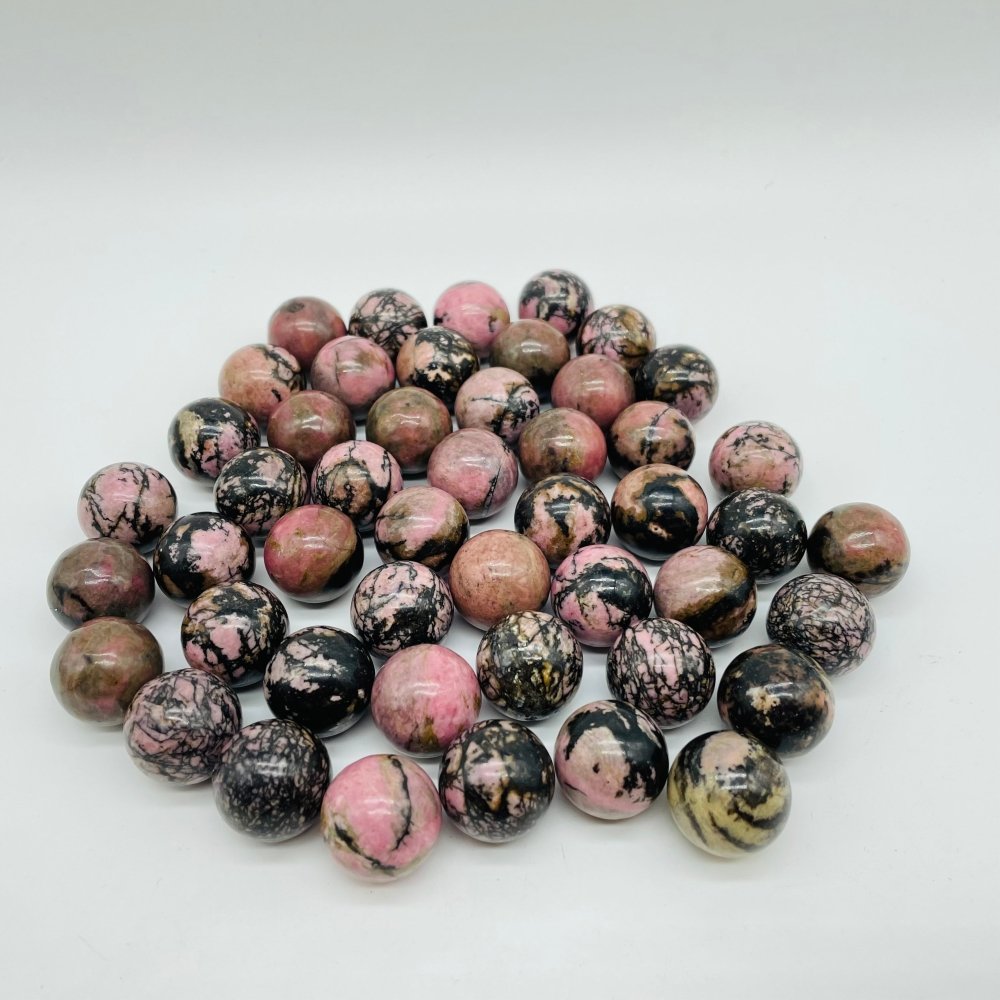 Pink Rhodonite Spheres Ball Wholesale -Wholesale Crystals