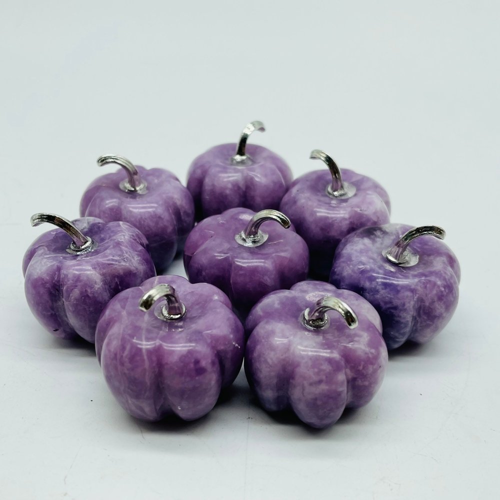 Pumpkin Lepidolite Halloween Carving Wholesale -Wholesale Crystals