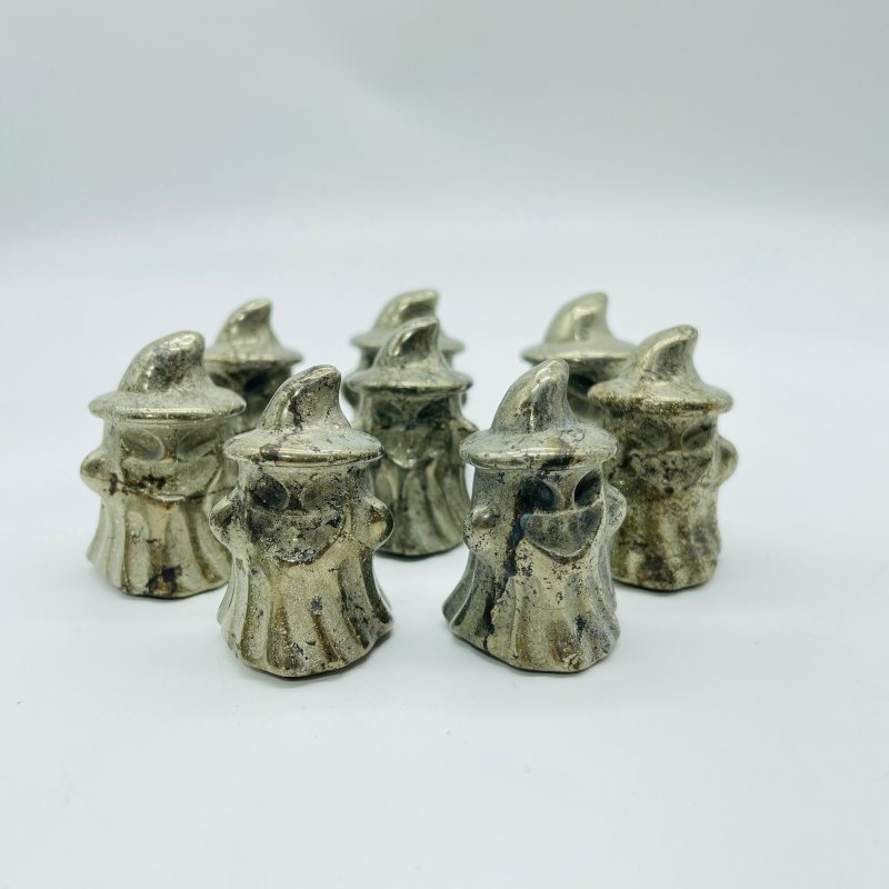 Pyrite Ghost Carving Wholesale -Wholesale Crystals