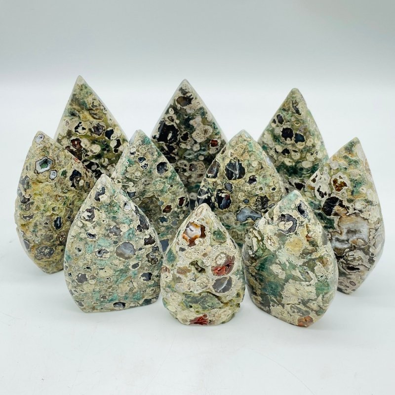 Rain Forest Jasper Arrow Head Shape Wholesale -Wholesale Crystals