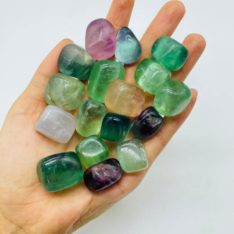 Rainbow Fluorite Tumbled Wholesale -Wholesale Crystals