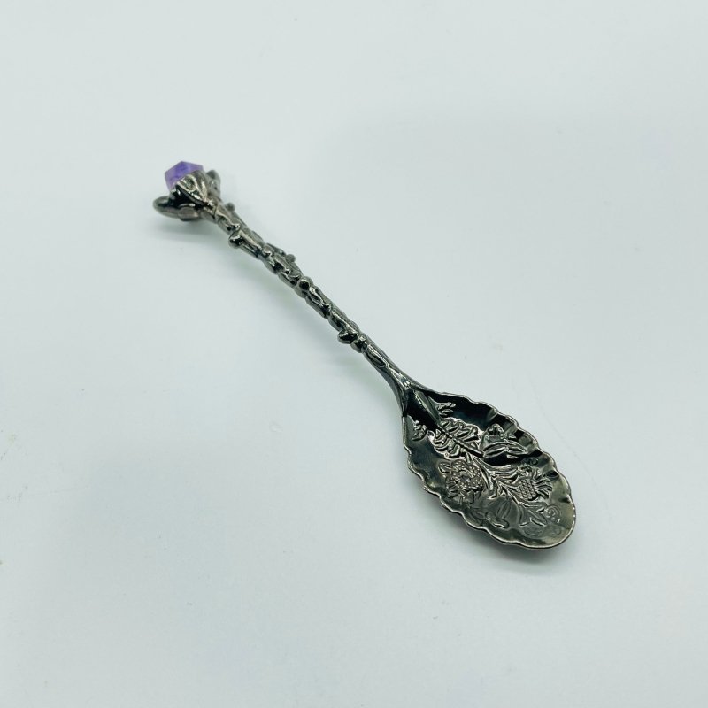 Raw Amethyst Cluster Coffee Spoon Wholesale - Wholesale Crystals