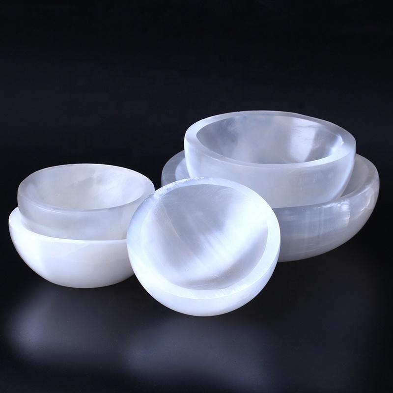 Selenite Bowl Round Shape -Wholesale Crystals
