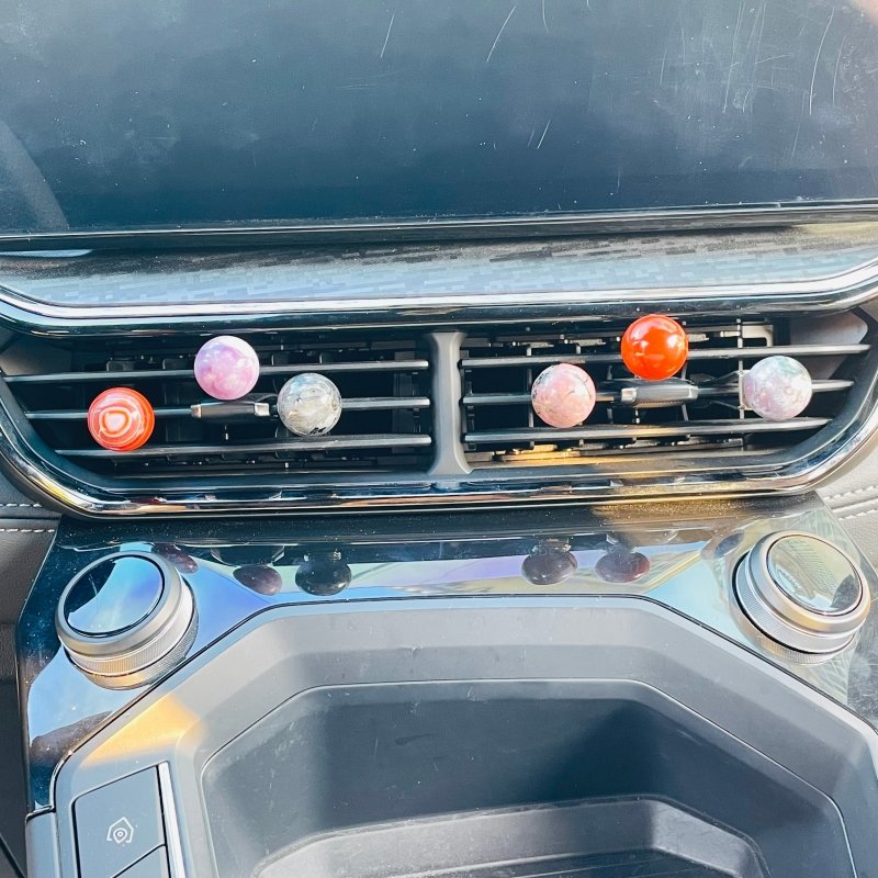 Spheres Crystal Car Air Vent Clips Wholesale Car Accessories -Wholesale Crystals
