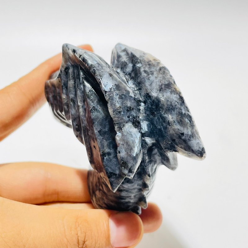 Unique Larvikite Stone Combination Dragon Carving Wholesale -Wholesale Crystals