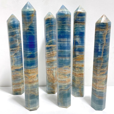 Large Blue Onyx Tower - Seeking Wholesale Buyers - Crystals Wholesale USA