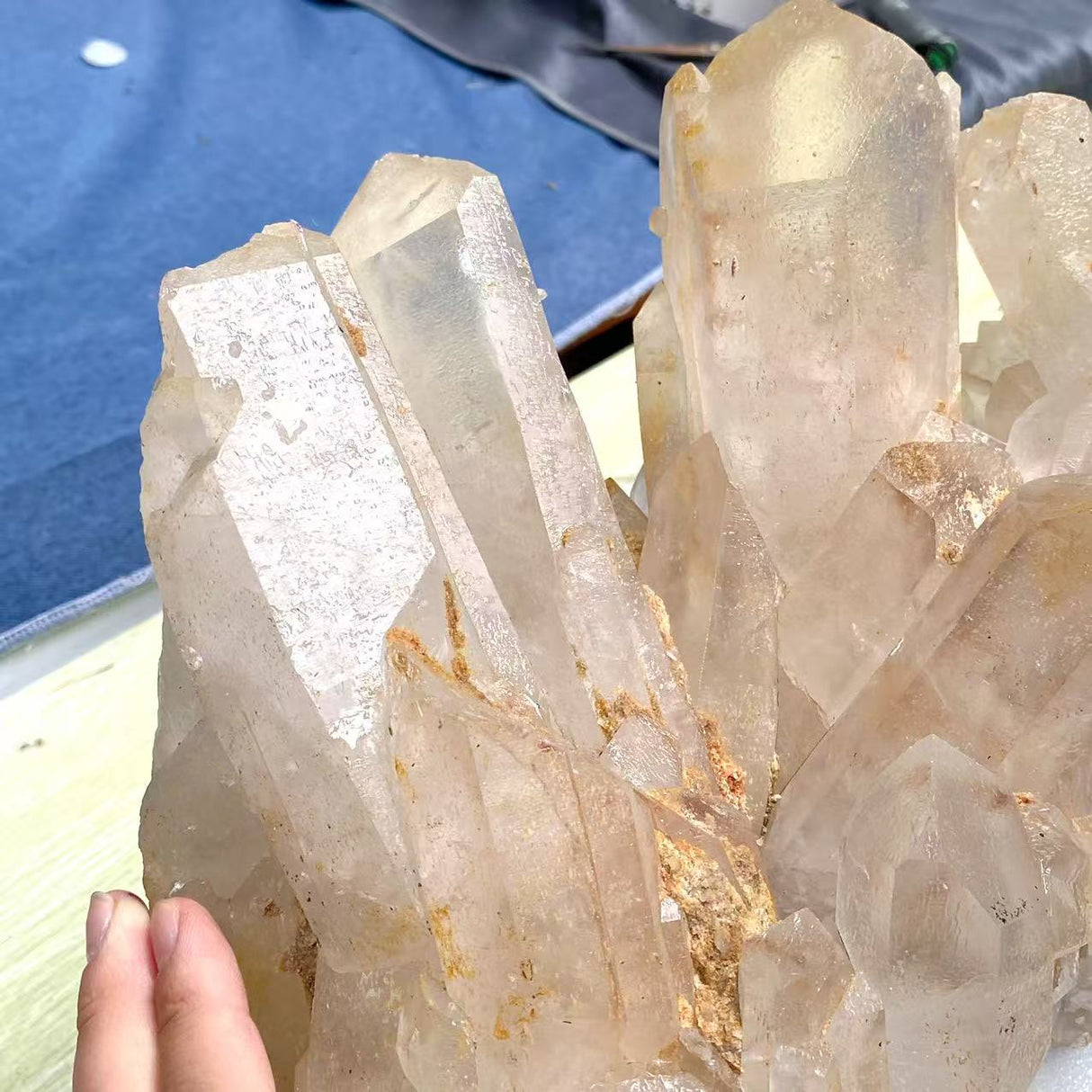 9.5KG Clear Quartz Cluster Mineral Specimen (Sea Freight Only)
