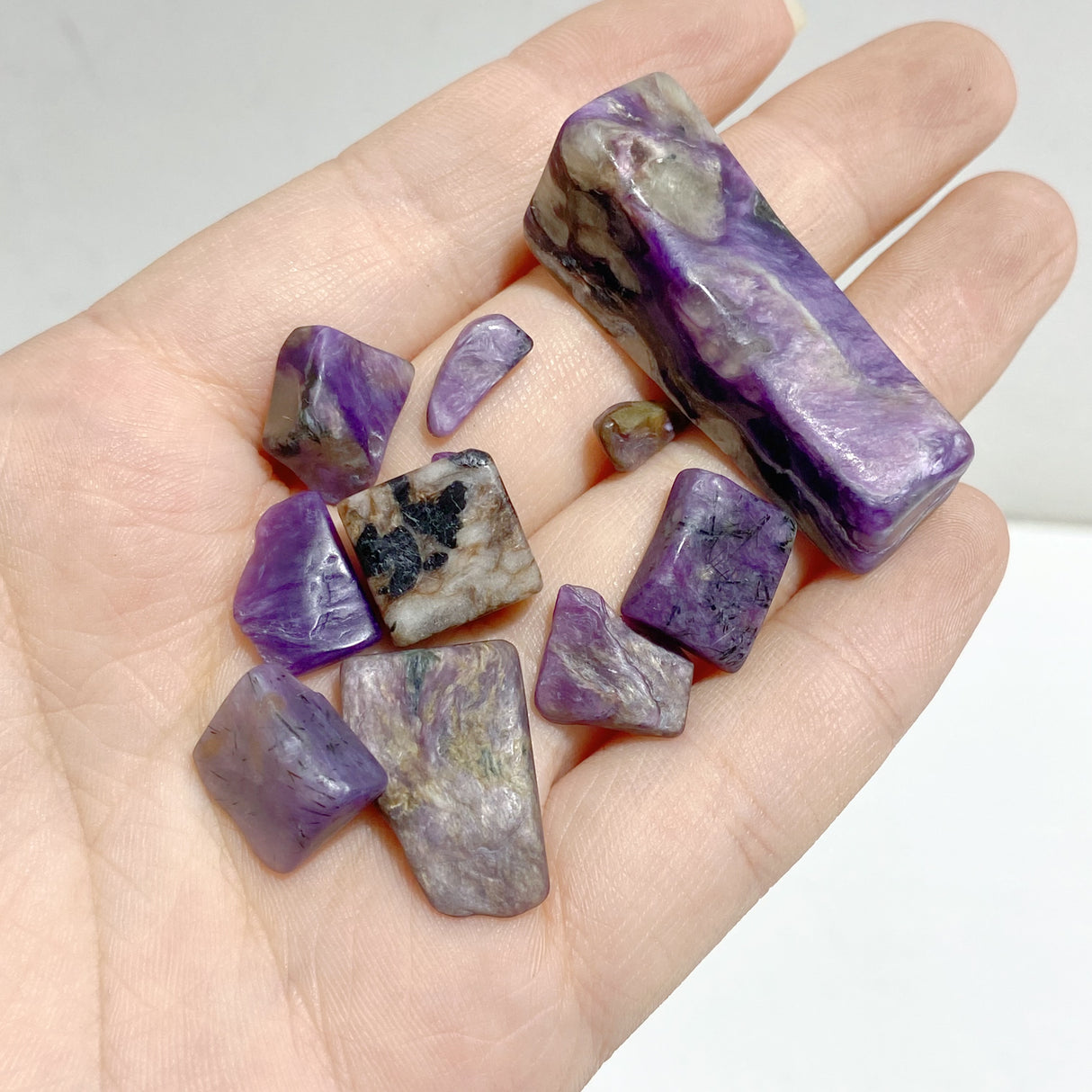 Charoite Polished Leftover Stone Wholesale