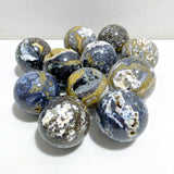 11 Pieces Beautiful Geode Druzy 8th Vein Ocean Jasper Spheres