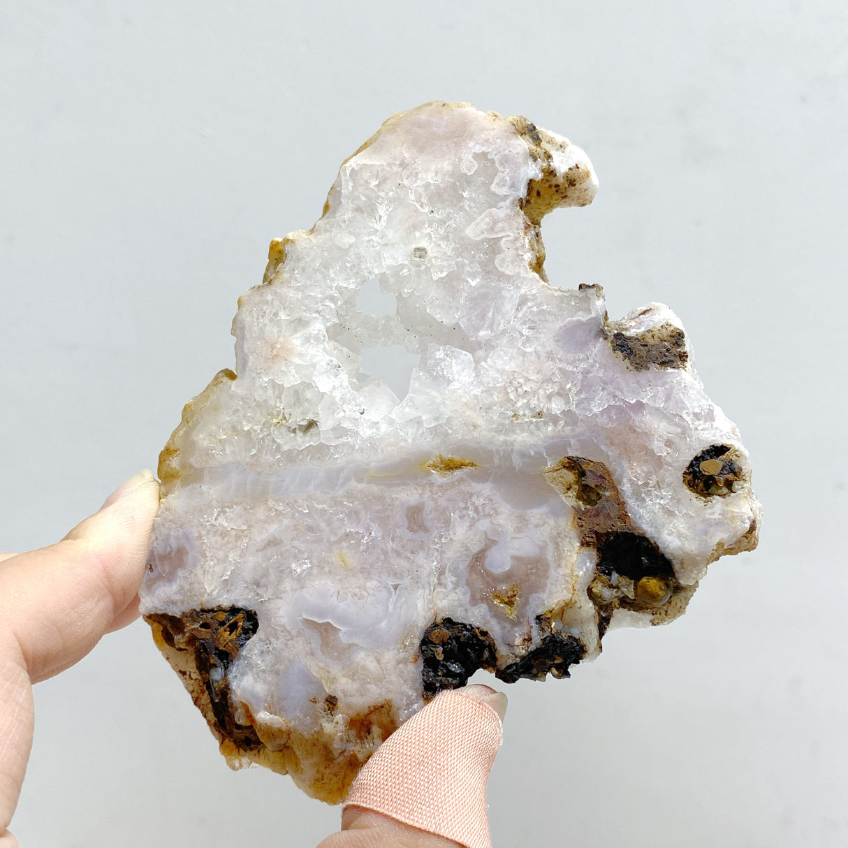 16 Pieces Sakura Flower Agate Slabs